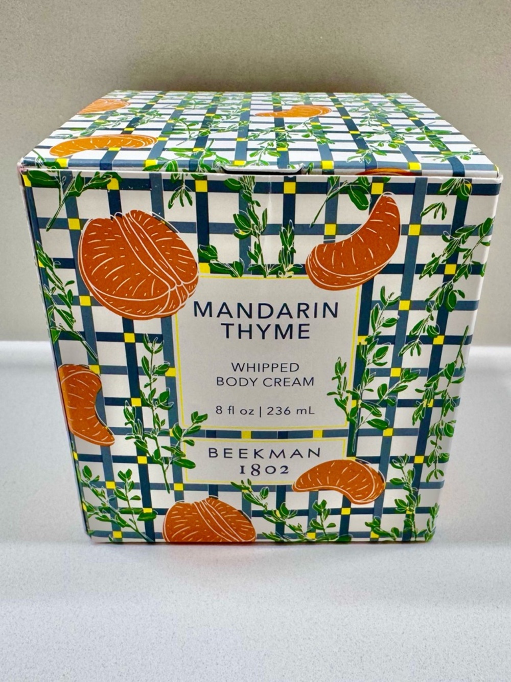 Beekman 1802 Whipped Body Cream Mandarin Thyme- NEW
